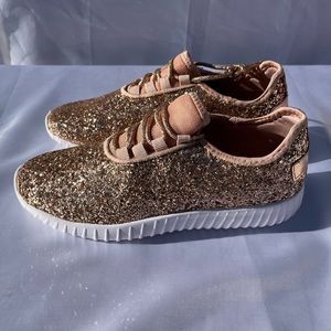 roxy rose glitter shoes